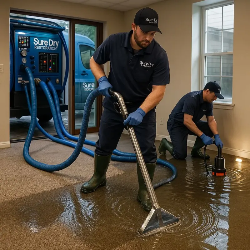 Water Extraction and Removal process in Fanwood, NJ